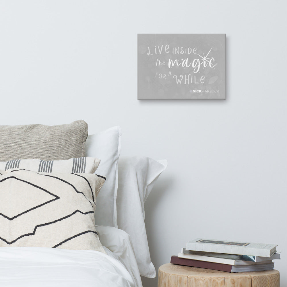 Nick Marzock Lyric Retrograde Magic Canvas