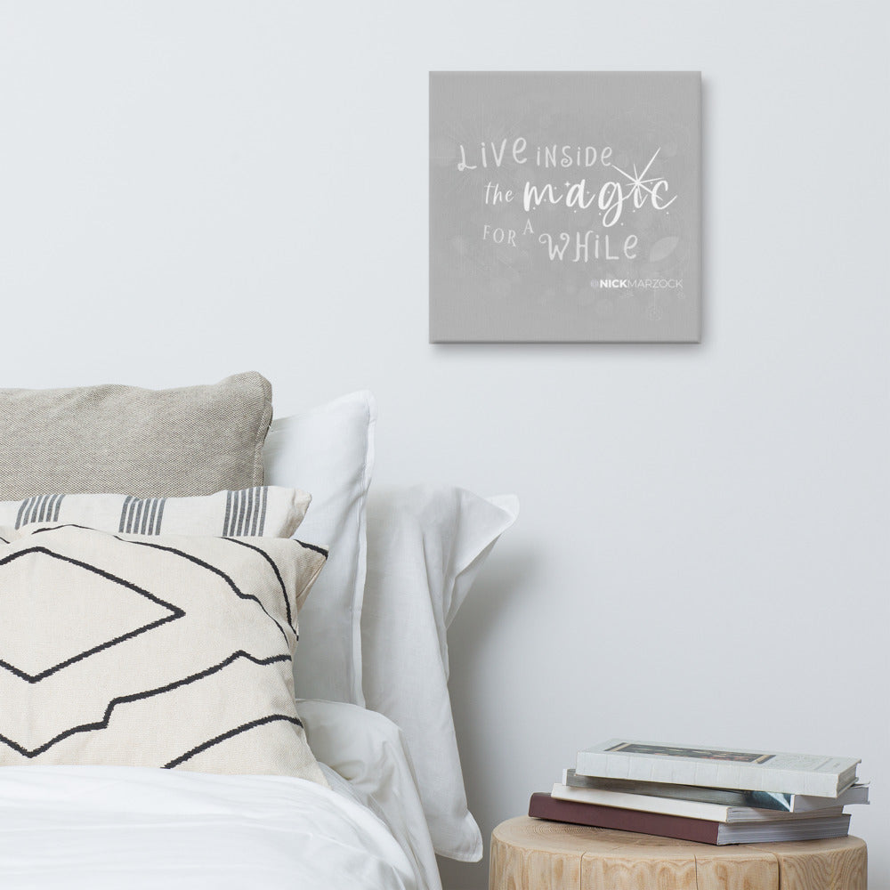Nick Marzock Lyric Retrograde Magic Canvas