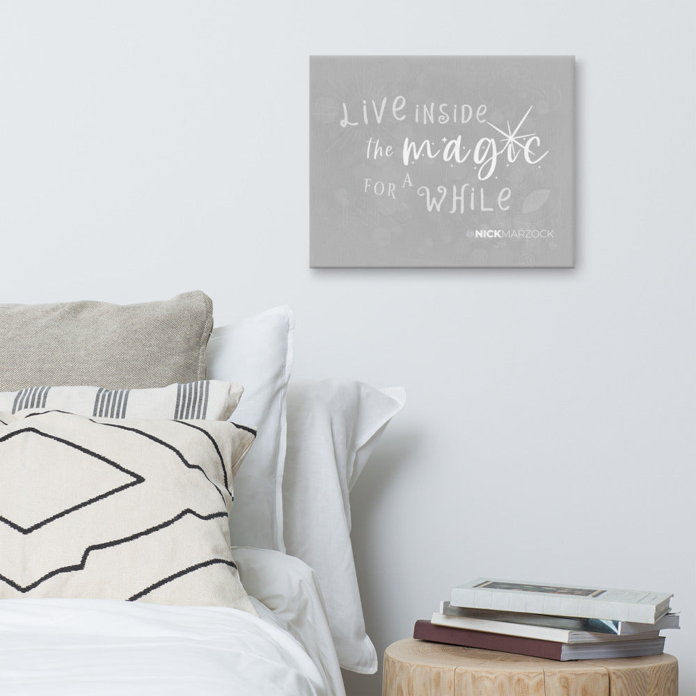 Nick Marzock Lyric Retrograde Magic Canvas