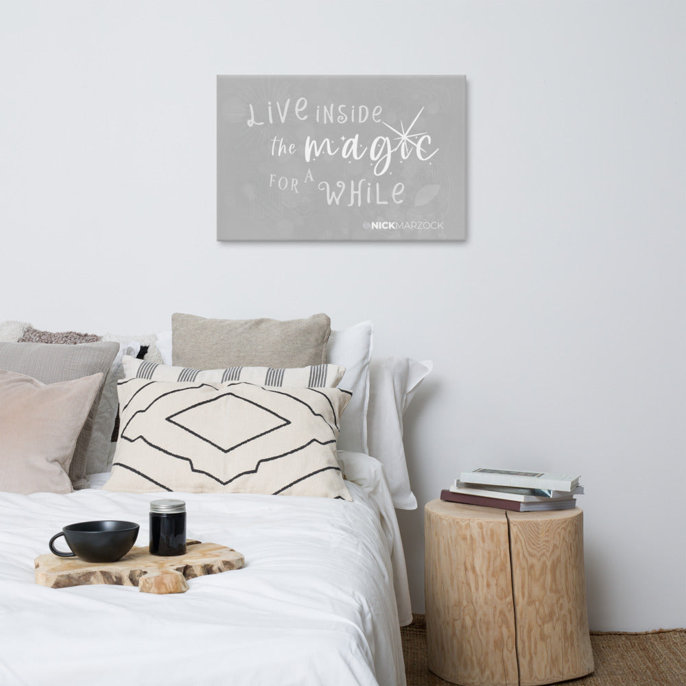 Nick Marzock Lyric Retrograde Magic Canvas