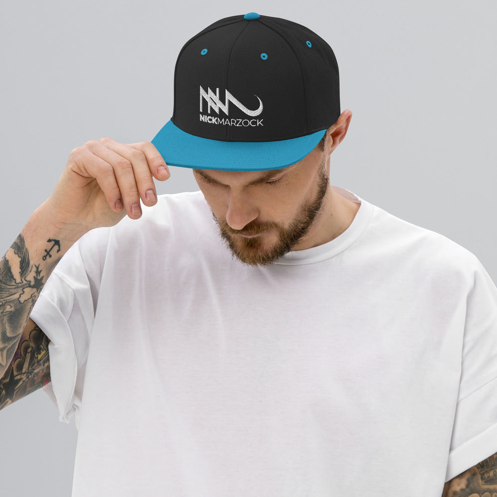 Nick Marzock Embroidered Snapback Hat