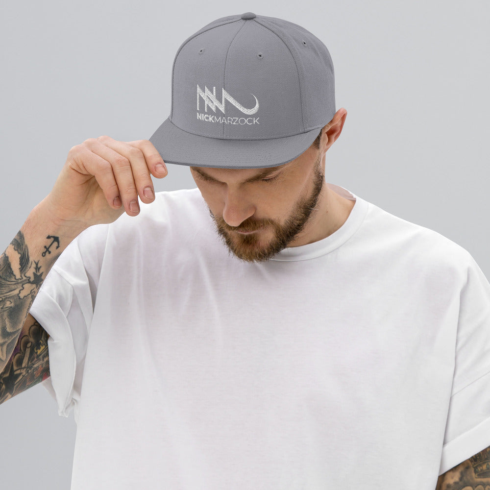 Nick Marzock Embroidered Snapback Hat