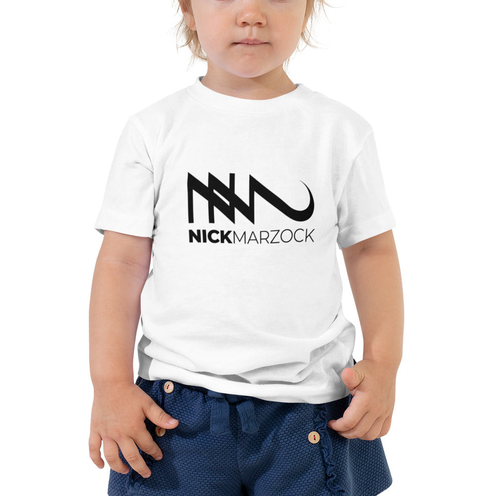 Nick Marzock Unisex Toddler Tee Black Logo