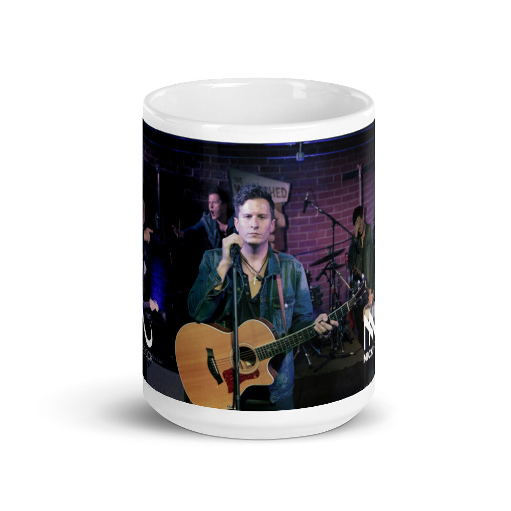 "I need a new band" Nick Marzock Mug