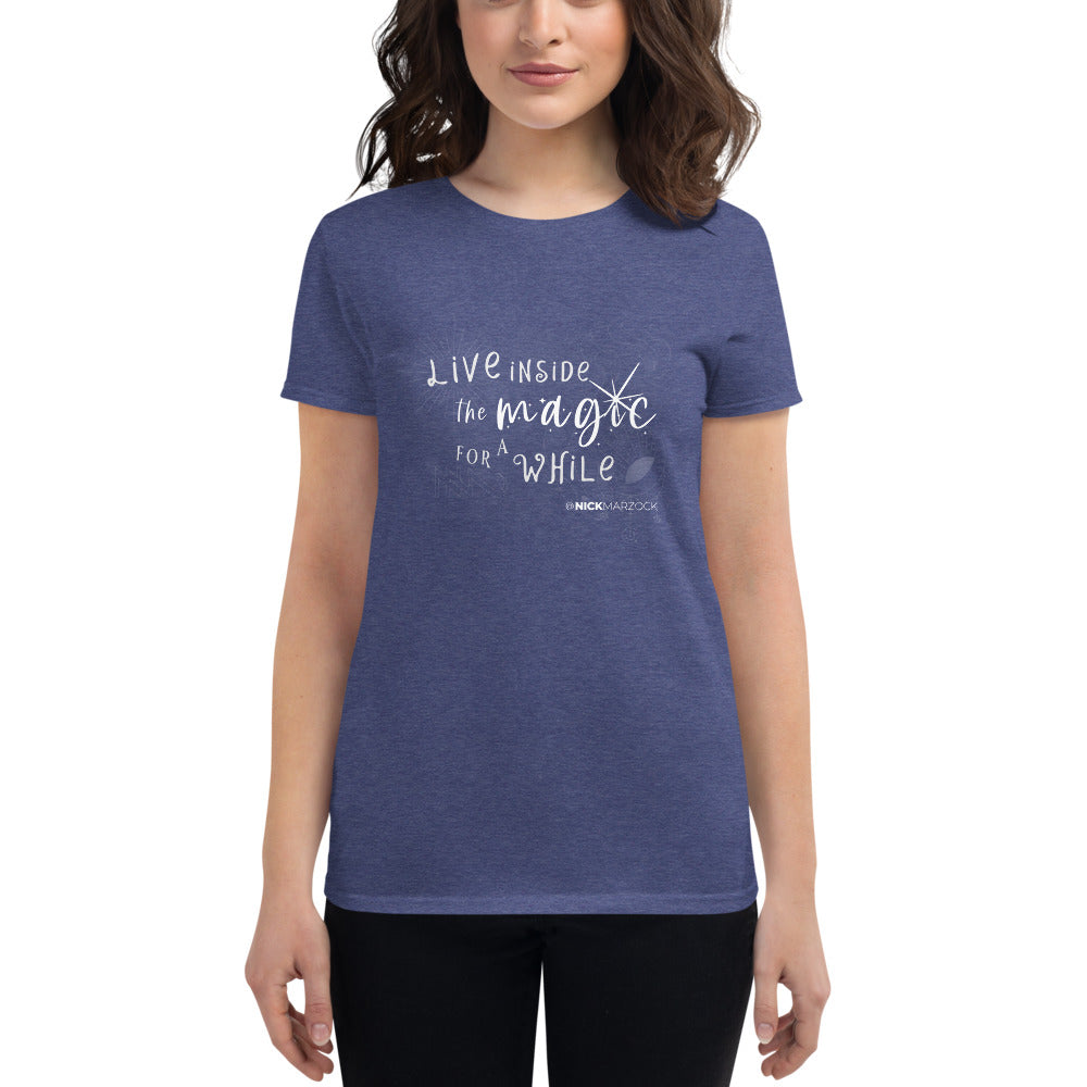 Nick Marzock Lyric Retrograde Magic Women's Tee