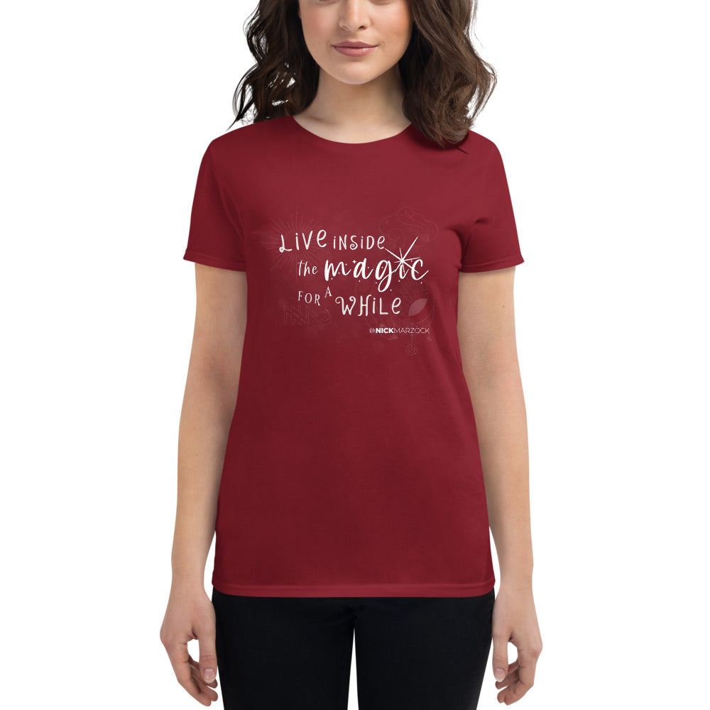 Nick Marzock Lyric Retrograde Magic Women's Tee