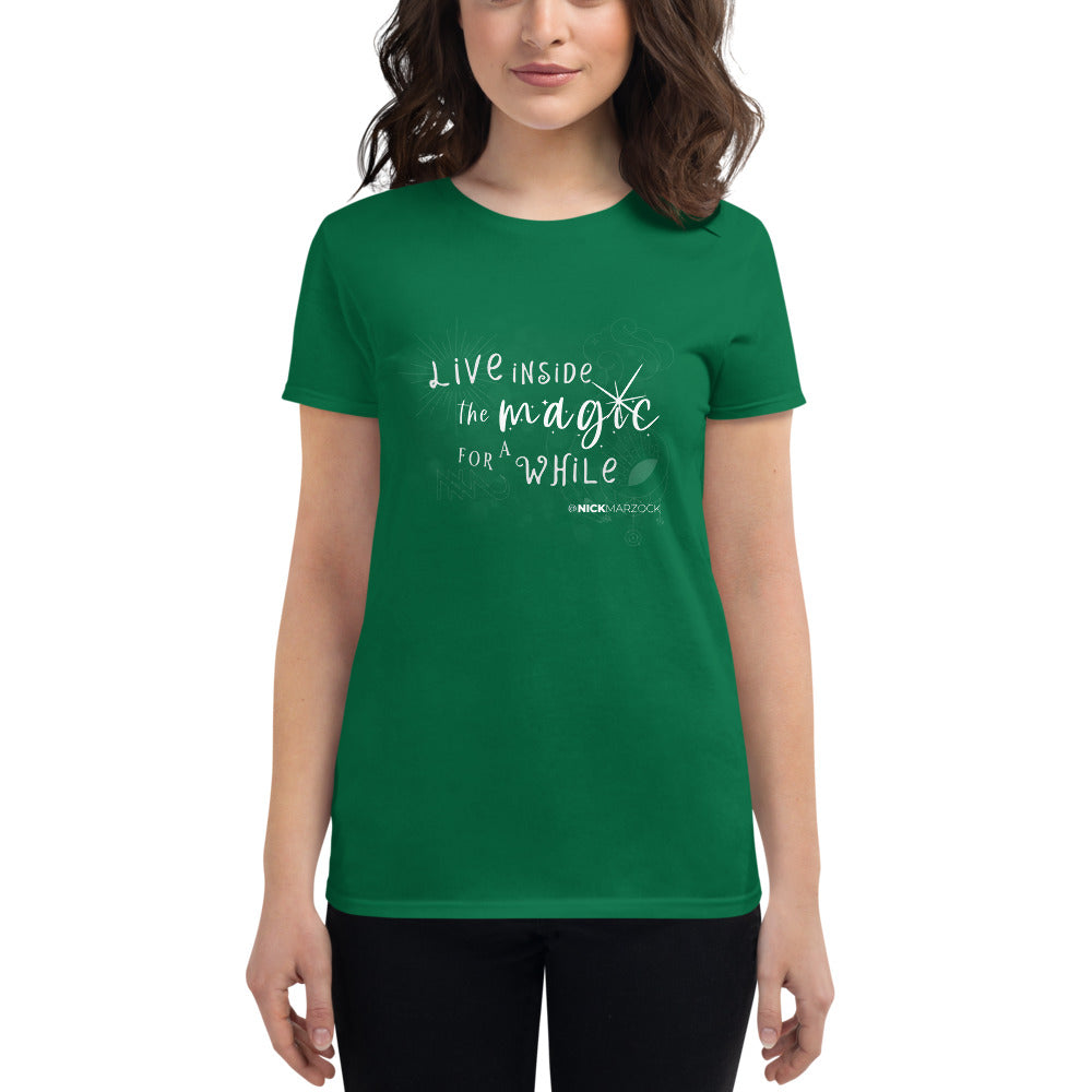 Nick Marzock Lyric Retrograde Magic Women's Tee