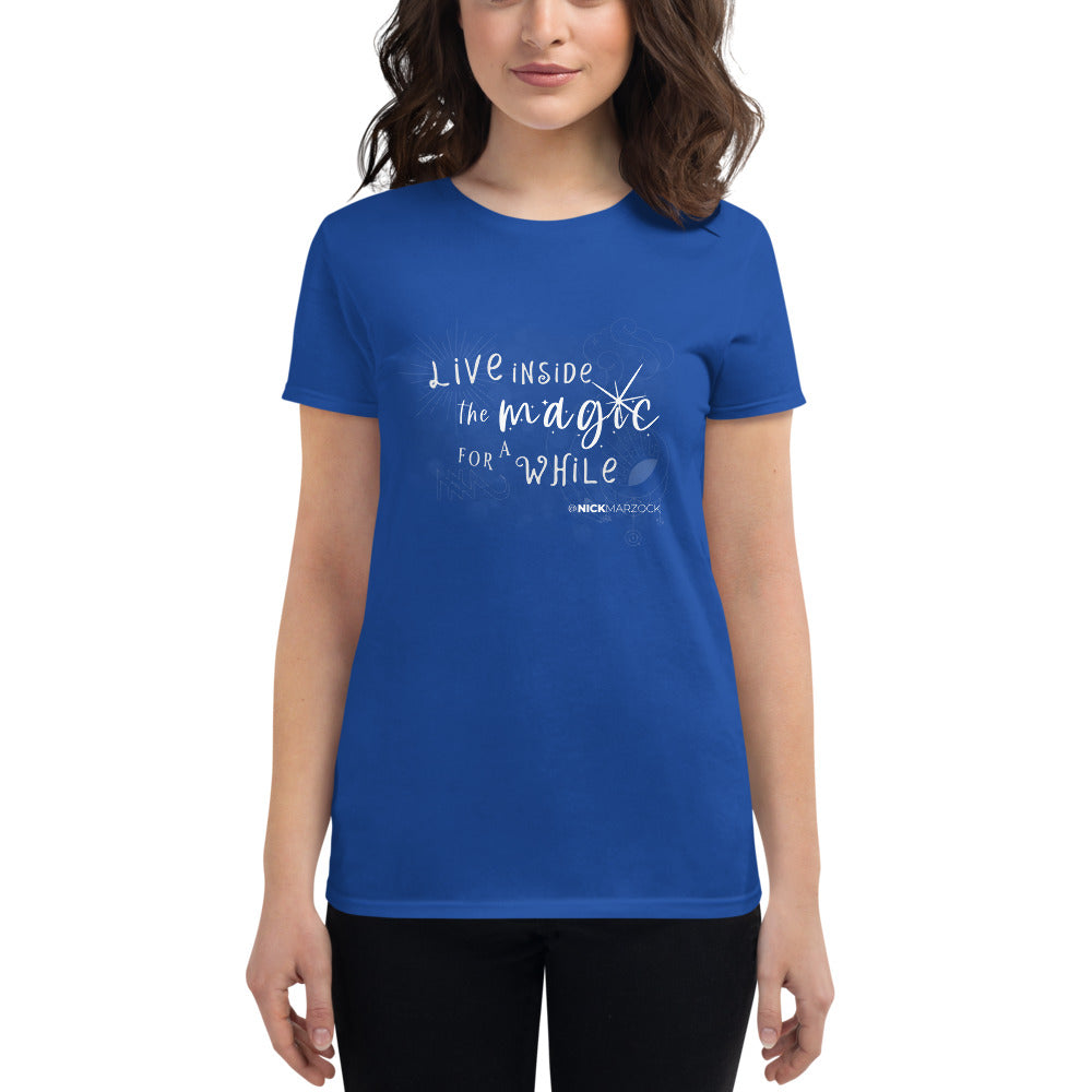 Nick Marzock Lyric Retrograde Magic Women's Tee