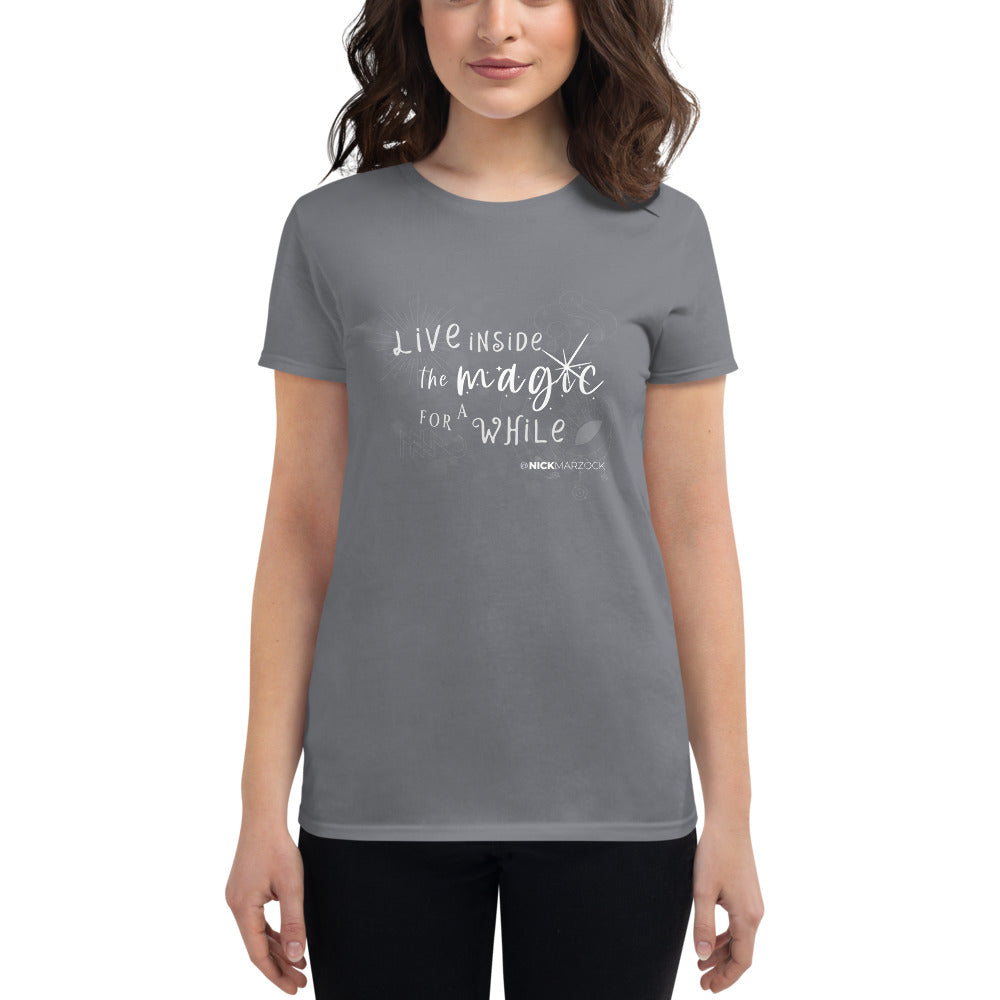 Nick Marzock Lyric Retrograde Magic Women's Tee