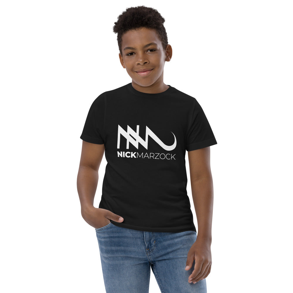 Youth Unisex Nick Marzock White Logo