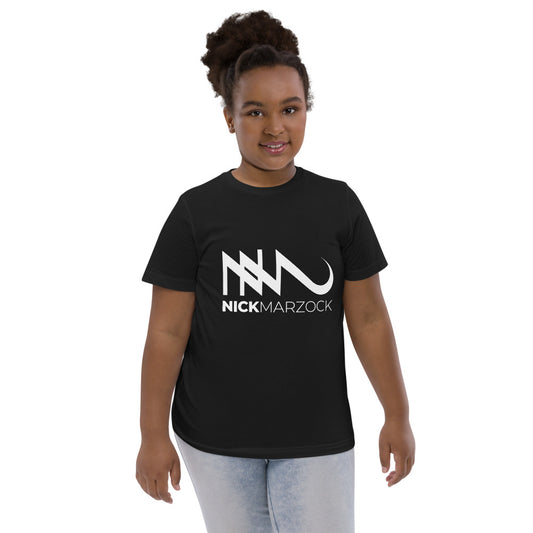 Youth Unisex Nick Marzock White Logo