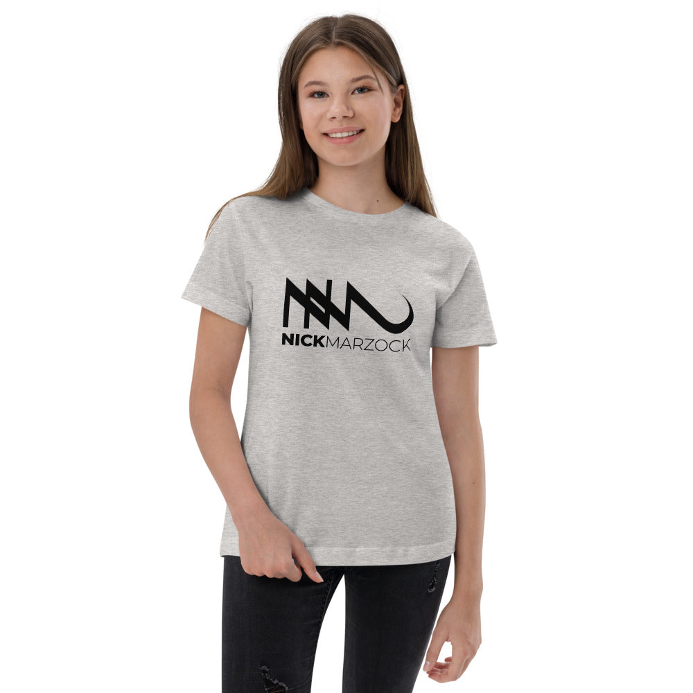 Youth Unisex Nick Marzock Black Logo