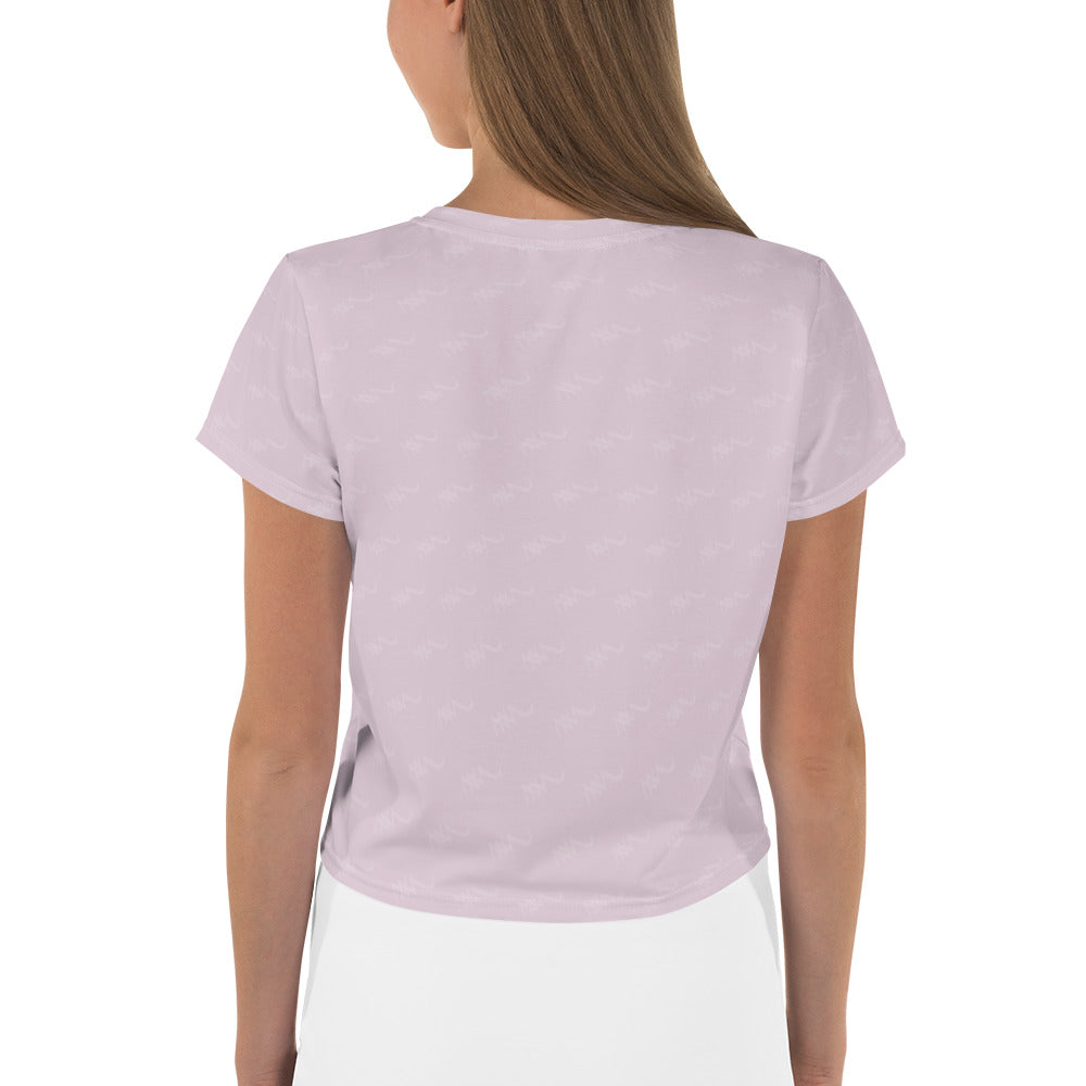 All-Over Print Nick Marzock Women's Crop Tee