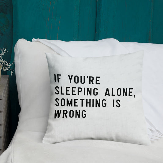 Nick Marzock Make It Right Lyric Pillow 1