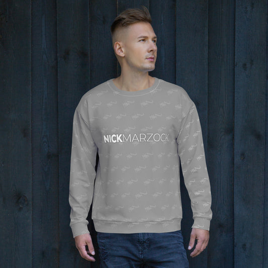 Unisex Logo-All-Over Sweatshirt