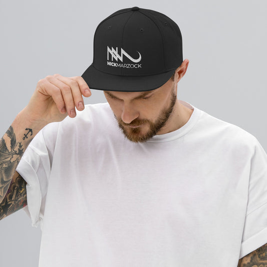 Nick Marzock Embroidered Snapback Hat