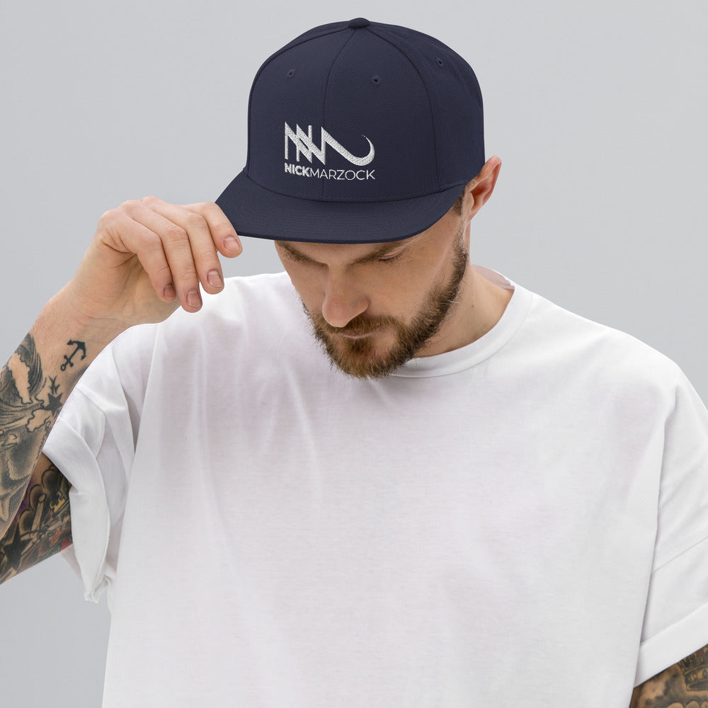 Nick Marzock Embroidered Snapback Hat