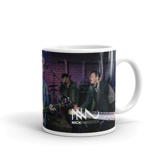 "I need a new band" Nick Marzock Mug