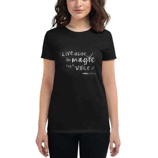 Nick Marzock Lyric Retrograde Magic Women's Tee